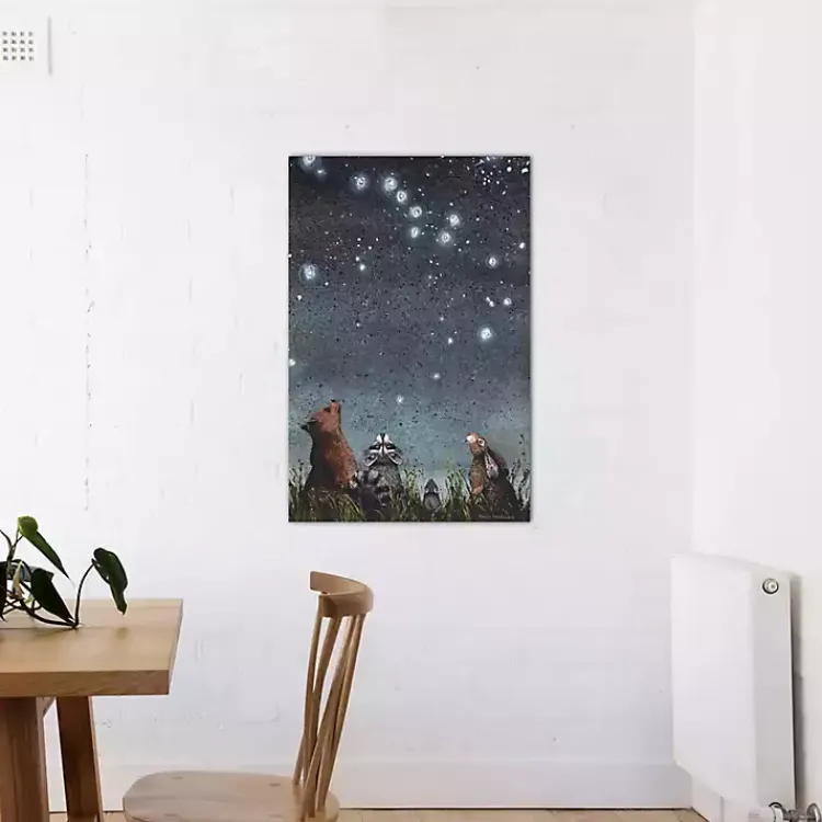 Canvas Art-Kirklands Home Constellations Giclee Canvas Art Print Blue