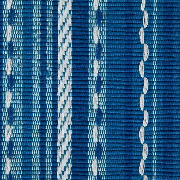 Table Linens-Kirklands Home Blue Tonal Stripe Table Runner