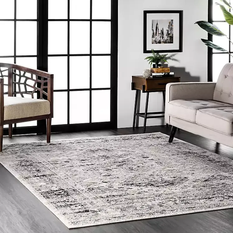 Area Rugs-Kirklands Home Shauna Vintage Speckled Area Rug, 9x12