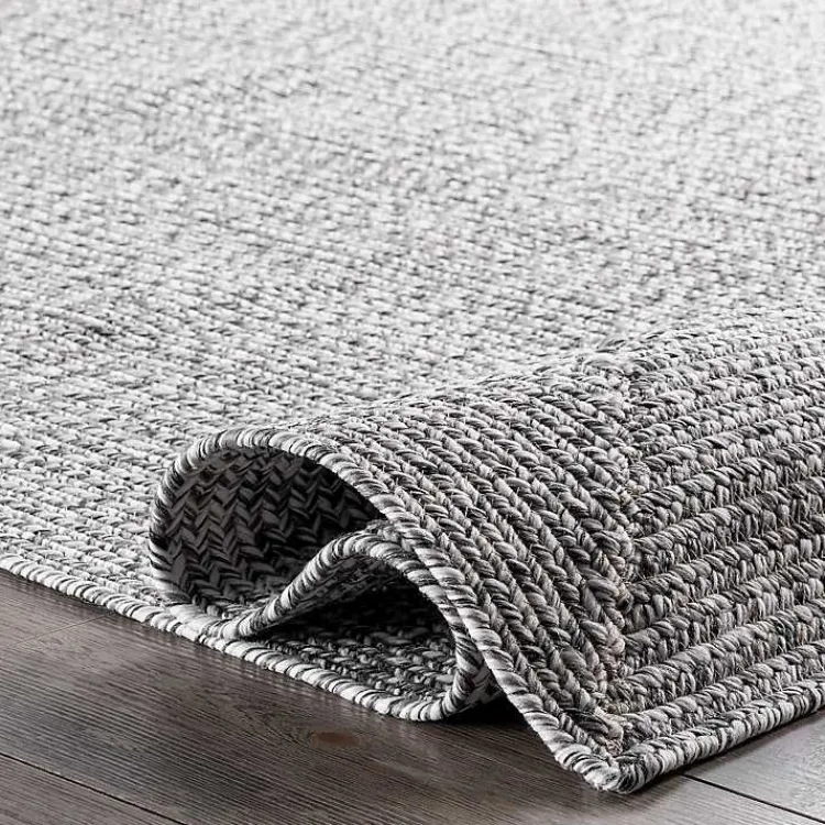 Area Rugs-Kirklands Home Braided Lefebvre Area Rug, 12x18 Gray