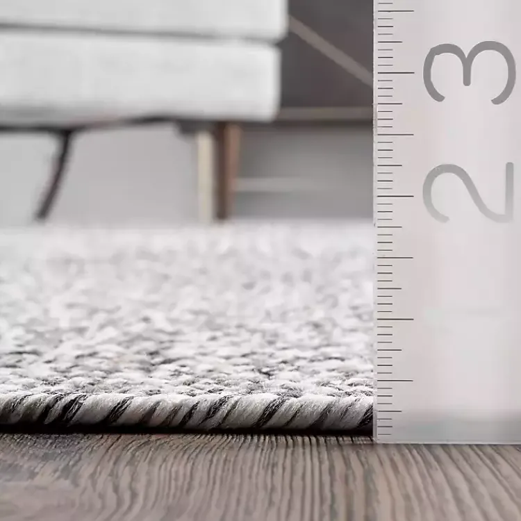 Area Rugs-Kirklands Home Braided Lefebvre Area Rug, 12x18 Gray