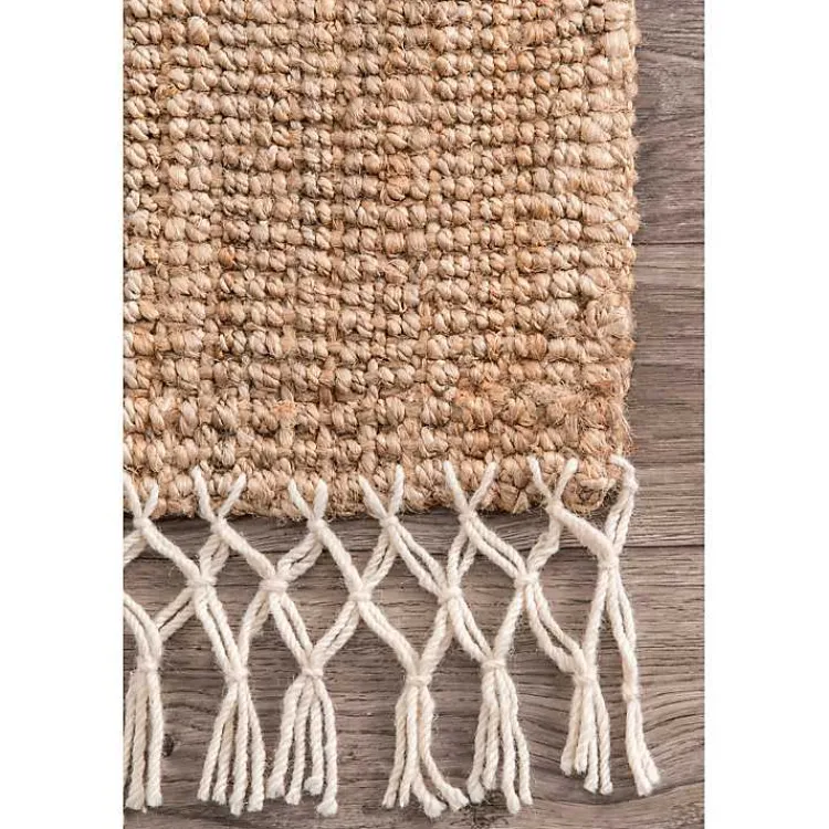 Area Rugs-Kirklands Home Natural Handwoven Area Rug, 10x14 Tan