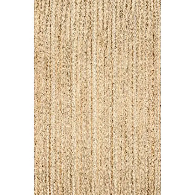 Area Rugs-Kirklands Home Natural Hand Woven Rigo Jute Area Rug, 10x13 Tan