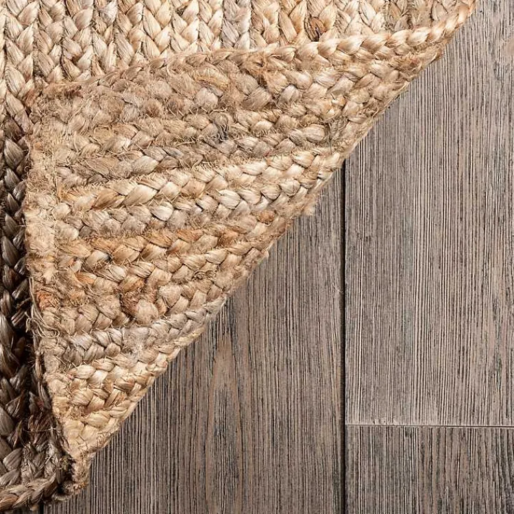 Area Rugs-Kirklands Home Natural Hand Woven Rigo Jute Area Rug, 9x12 Tan