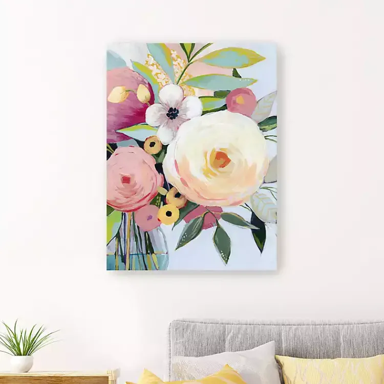 Canvas Art-Kirklands Home Georgia Bouquet II Canvas Art Print, 24x32 in.
