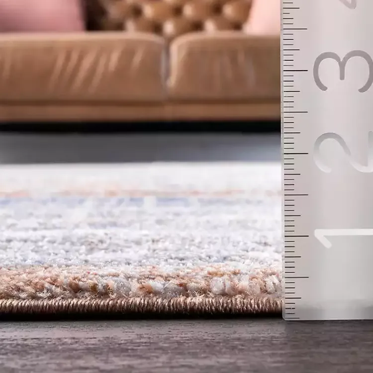 Area Rugs-Kirklands Home Pink Vintage Floral Print Area Rug, 8x10