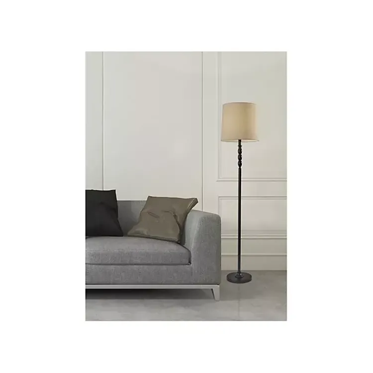 Floor Lamps-Kirklands Home William Floor Lamp Tan