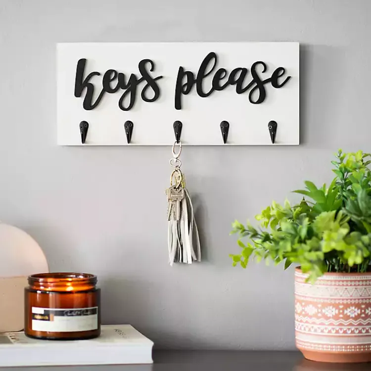 Hooks-Kirklands Home Keys Please Wooden Hooks