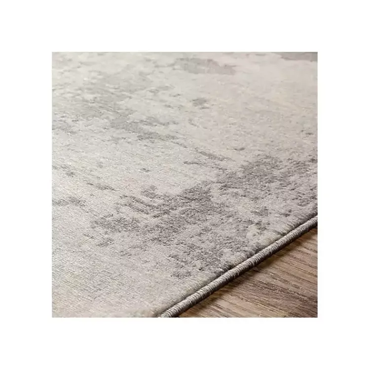 Area Rugs-Kirklands Home Abstract Woven Runner Gray
