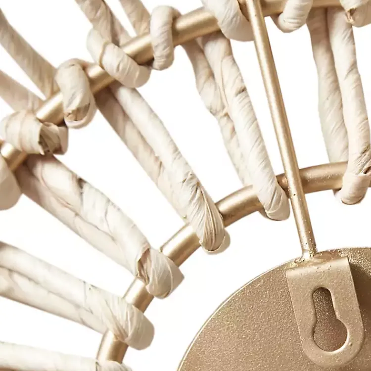 Decorative Mirrors-Kirklands Home Corn Husk Wrapped Mirrors, Set of 3