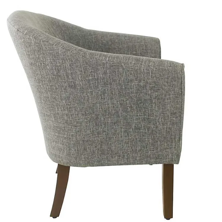 Accent Chairs-Kirklands Home Slate Accent Chair Gray
