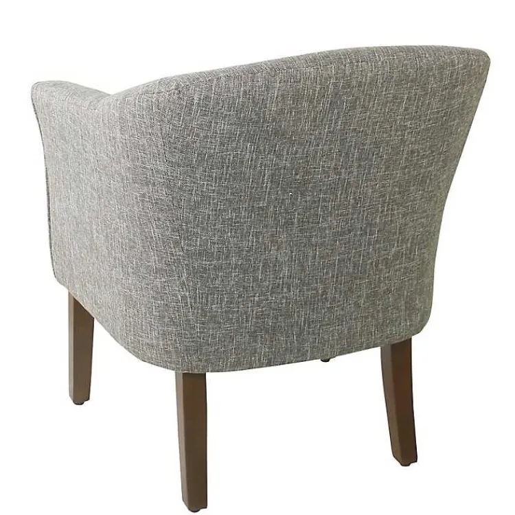 Accent Chairs-Kirklands Home Slate Accent Chair Gray