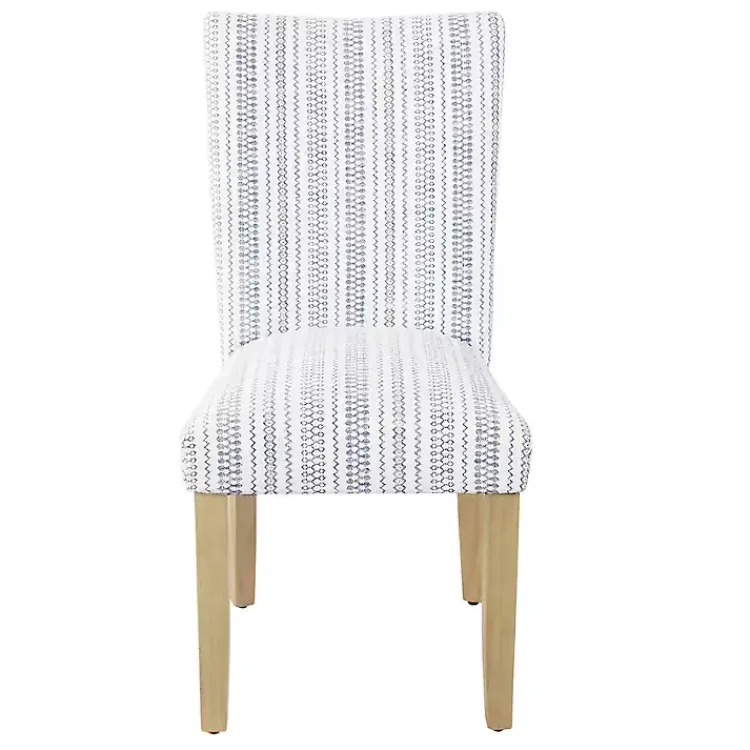 Dining Chairs-Kirklands Home Farmhouse Stripes Highback Dining Chairs, Set of 2