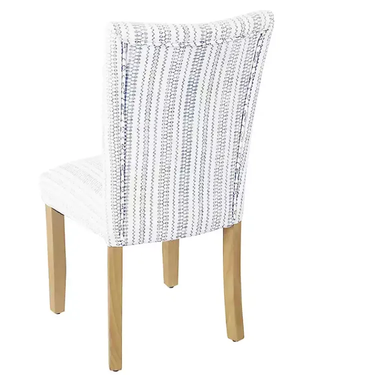 Dining Chairs-Kirklands Home Farmhouse Stripes Highback Dining Chairs, Set of 2
