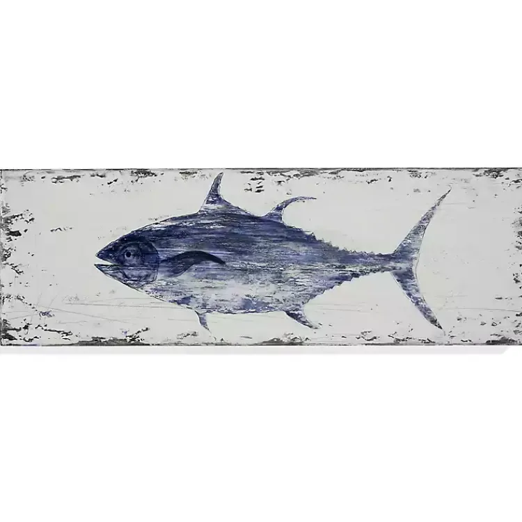 Canvas Art-Kirklands Home Rustic Tuna Canvas Plaque