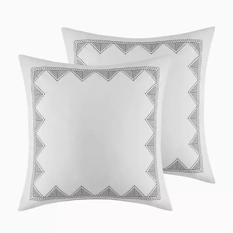 Comforters-Kirklands Home Gray Chenille Tufted California King Comforter Set