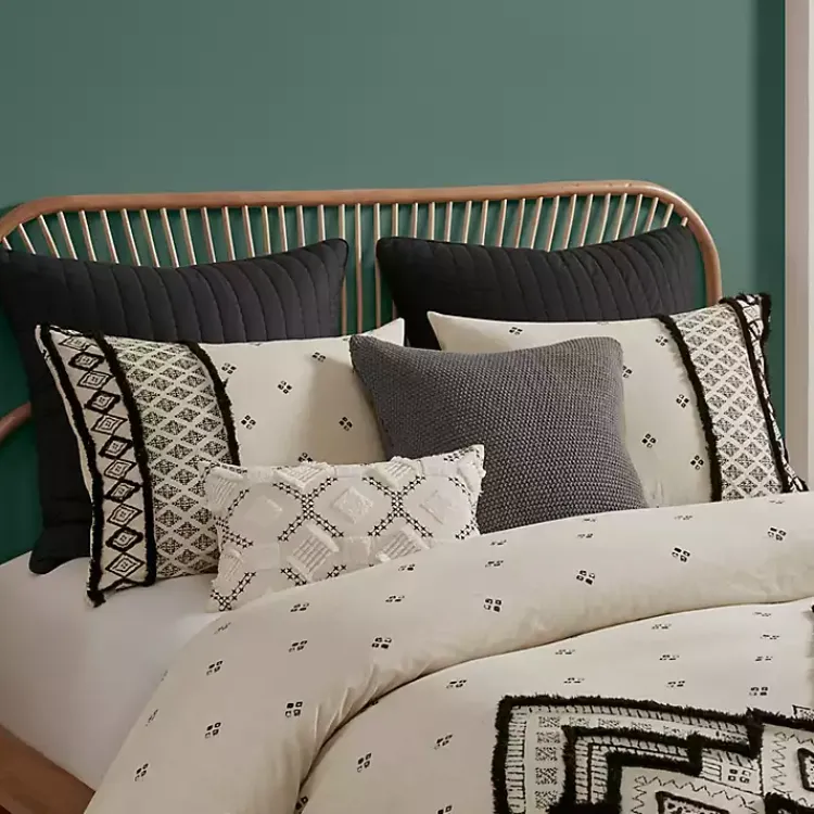 Comforters-Kirklands Home Black Diamond 3-pc. Full/Queen Comforter Set