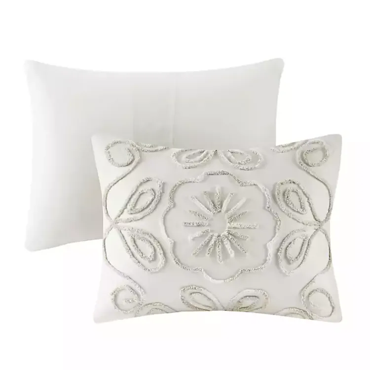 Comforters-Kirklands Home Cream Medallion California King Comforter Set White