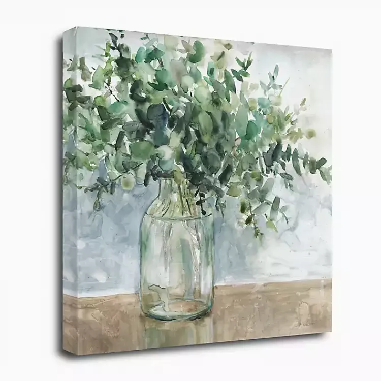 Canvas Art-Kirklands Home Eucalyptus Bouquet Giclee Canvas Print, 30x30 in.