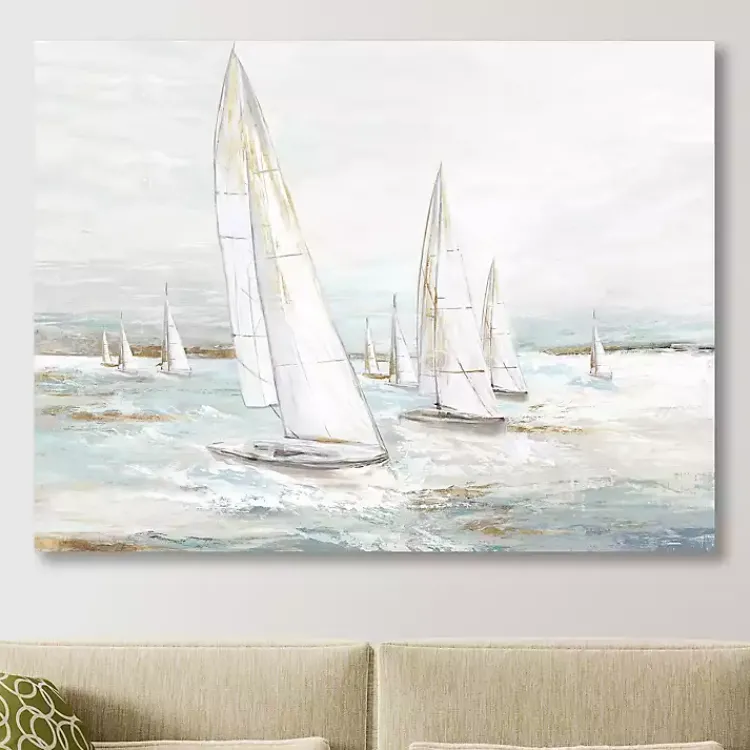 Canvas Art-Kirklands Home Windswept Sails I Canvas Art Print