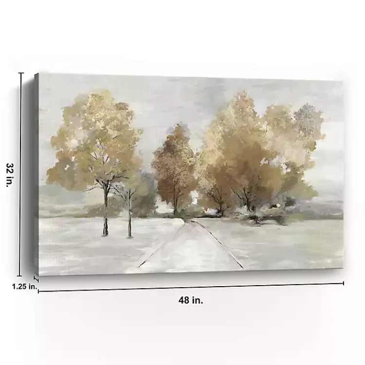 Canvas Art-Kirklands Home Trail Under The Trees Canvas Art Print
