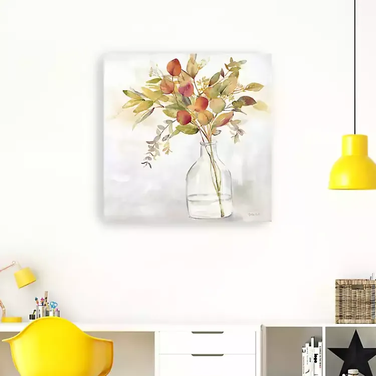 Canvas Art-Kirklands Home Eucalyptus Vase Spice I Canvas Art Print