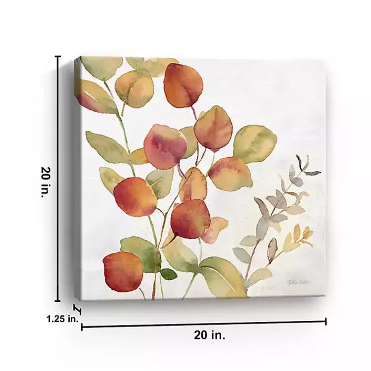 Canvas Art-Kirklands Home Eucalyptus Leaves Spice II Canvas Art Print