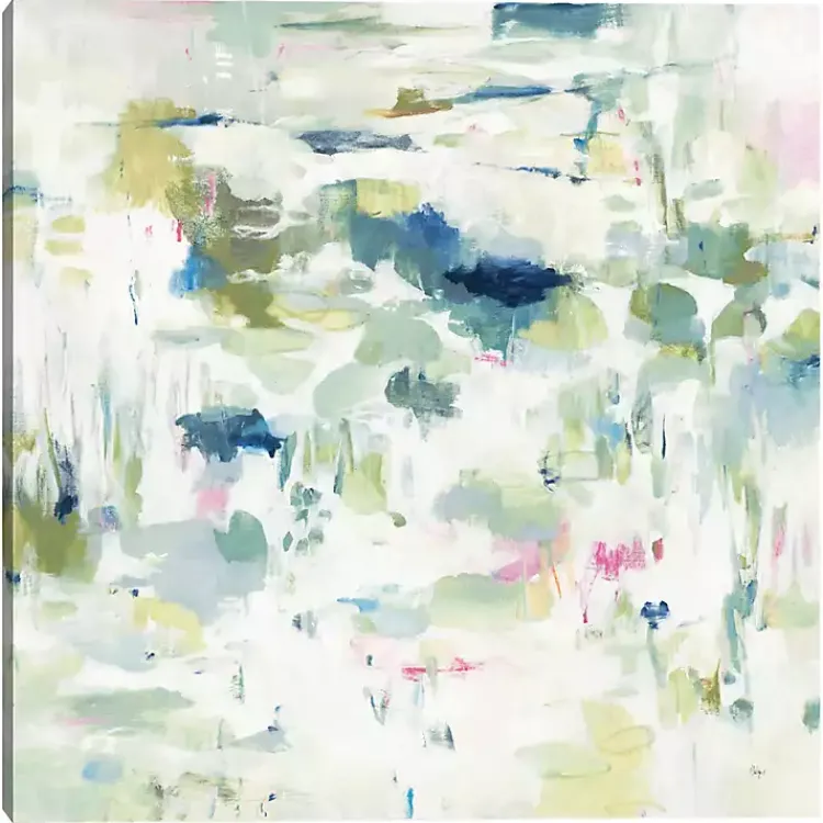 Canvas Art-Kirklands Home Abstract Reflections Canvas Art Print, 35x35 in.
