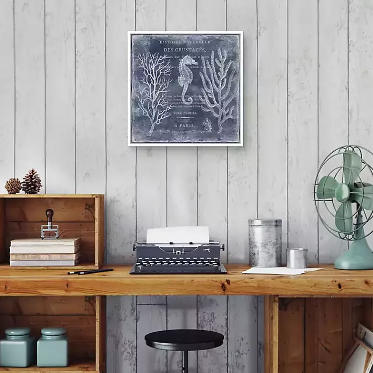 Framed Art-Kirklands Home Antique Deep Blue Sea II Framed Art Print