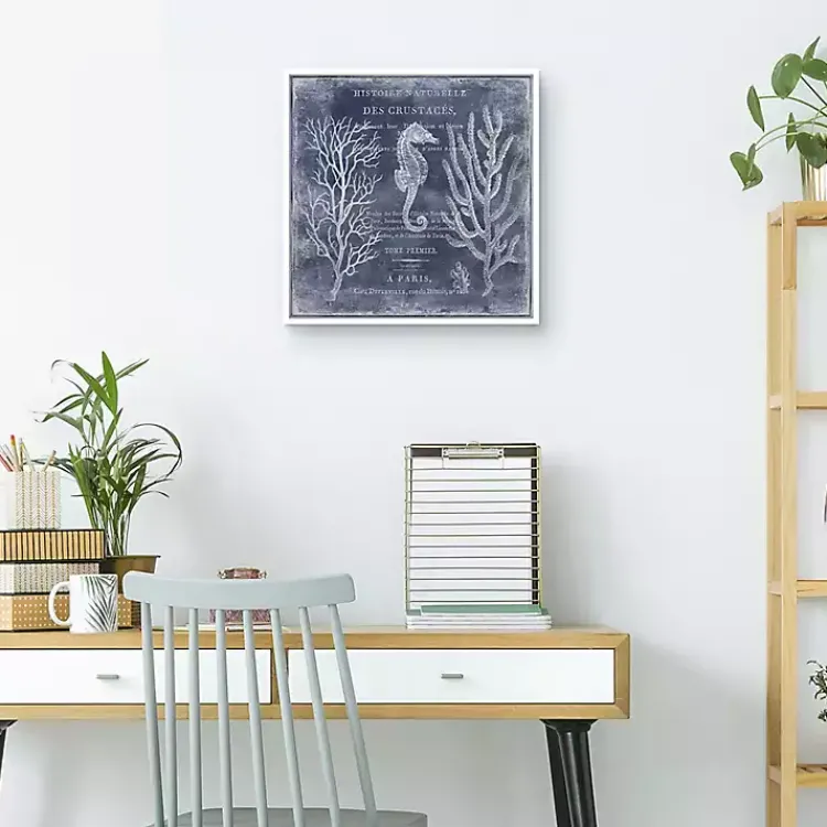 Framed Art-Kirklands Home Antique Deep Blue Sea II Framed Art Print