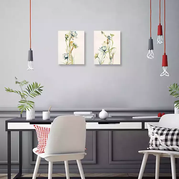 Canvas Art-Kirklands Home Jardine Late Summer Canvas Art Prints, Set of 2