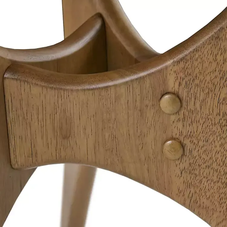 Accent & End Tables-Kirklands Home Savannah Wooden Triangle Accent Table Brown