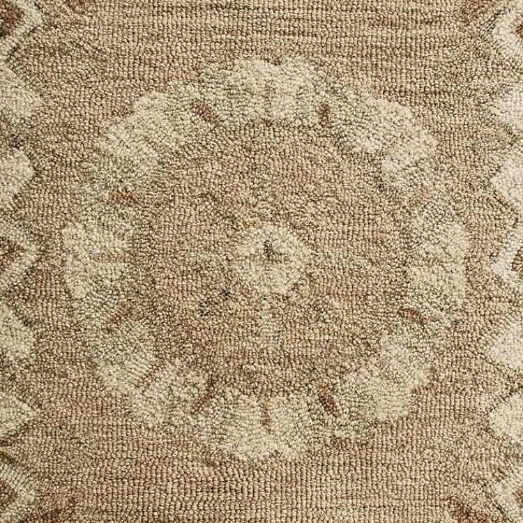 Area Rugs-Kirklands Home Mojave Medallion Wool Runner, 2x7