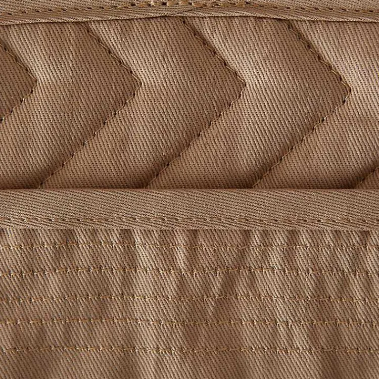 Kitchen Accessories-Kirklands Home Stone Quilted 3-pc. Potholder Set Brown