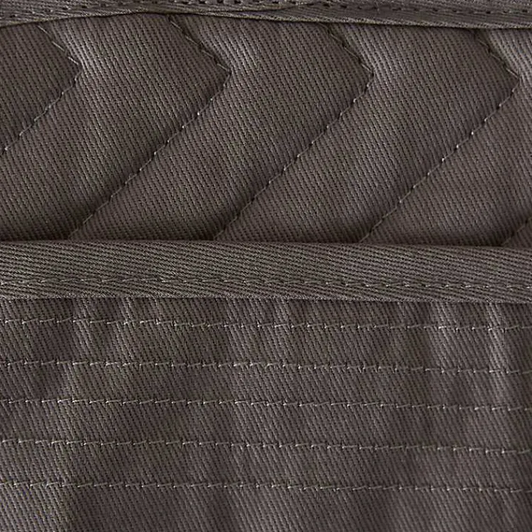 Kitchen Accessories-Kirklands Home Quilted 3-pc. Potholder Set Gray