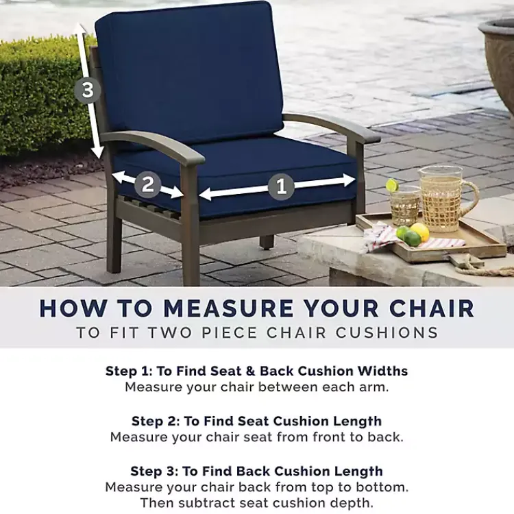 Outdoor Cushions & Pillows-Kirklands Home Ashland Jacobean Luxe Outdoor Dining Chair Cushion Black