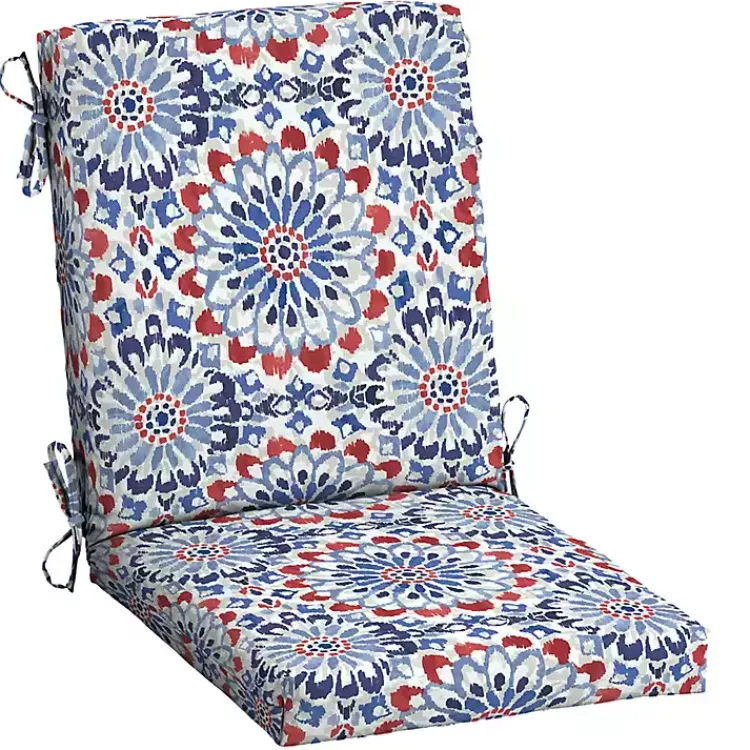 Outdoor Cushions & Pillows-Kirklands Home Clark Luxe Outdoor Dining Chair Cushion