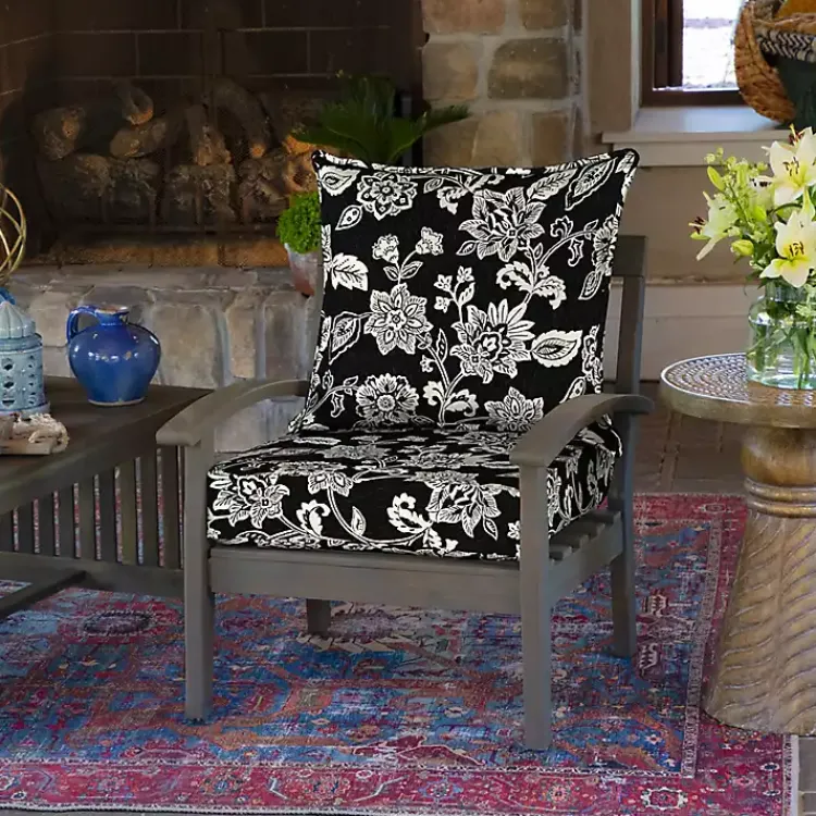 Outdoor Cushions & Pillows-Kirklands Home Ashland Jacobean 2-pc. Outdoor Deep Seat Cushion