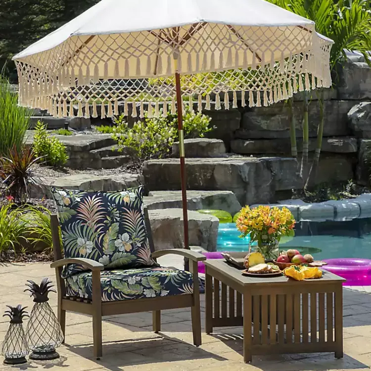 Outdoor Cushions & Pillows-Kirklands Home Simone Tropical 2-pc. Outdoor Deep Seat Cushion