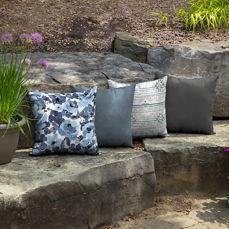 Outdoor Cushions & Pillows-Kirklands Home Garden Delight Outdoor Pillows, Set of 2