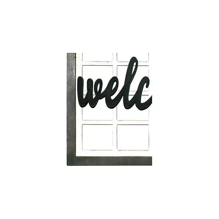 Wall Quotes & Signs-Kirklands Home Wood Interchangeable Arch Wall Plaque White