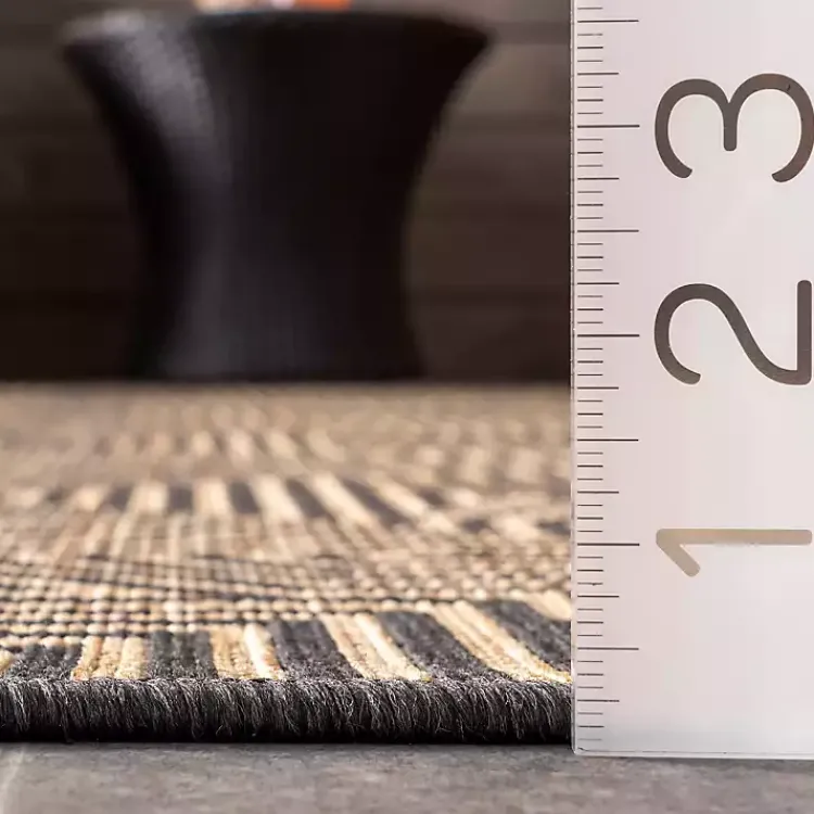 Outdoor Rugs-Kirklands Home Kylie Gray Modern Abstract Outdoor Rug, 8x10