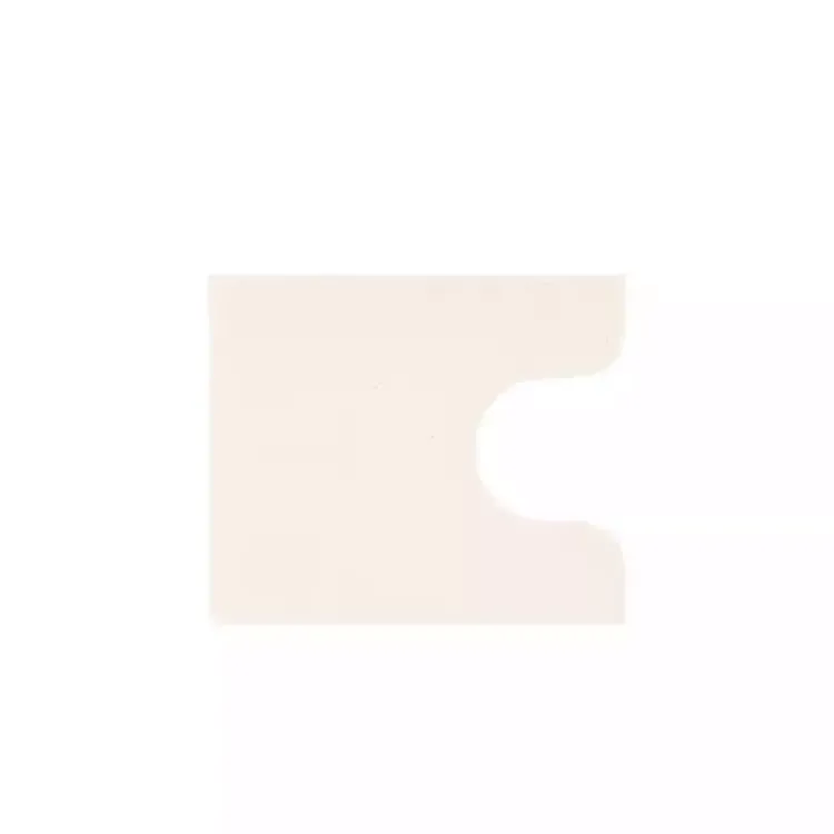 Bathroom Rugs-Kirklands Home Cream Marshmallow Contour Bath Mat, 24 in. Ivory