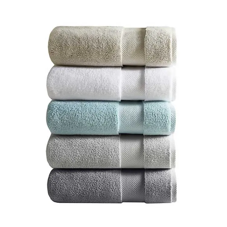Bath Towels-Kirklands Home 6-pc. Cotton Bath Towel Set White