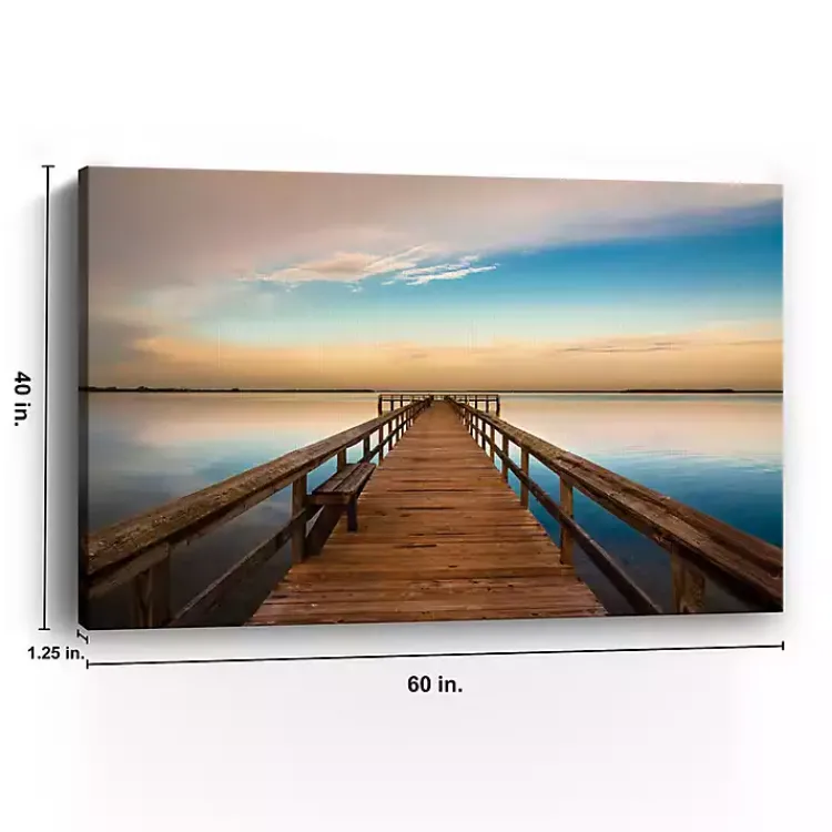 Canvas Art-Kirklands Home Terre Ceia Bay Canvas Art Print, 60x40 in.