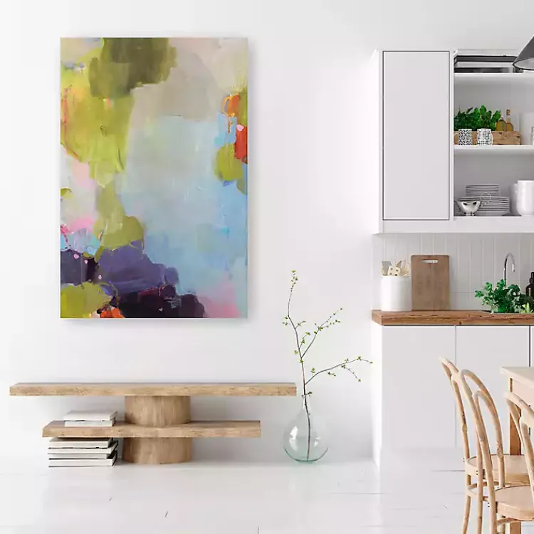 Canvas Art-Kirklands Home Velvet Skies Abstract Giclee Canvas Art Print Multi