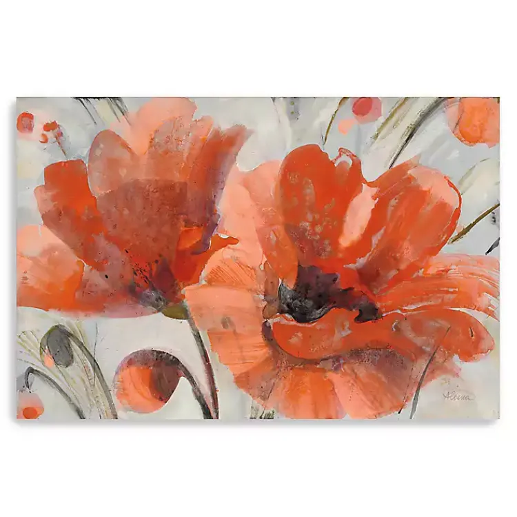 Canvas Art-Kirklands Home Popping Poppies Canvas Art Print, 48x32 in.