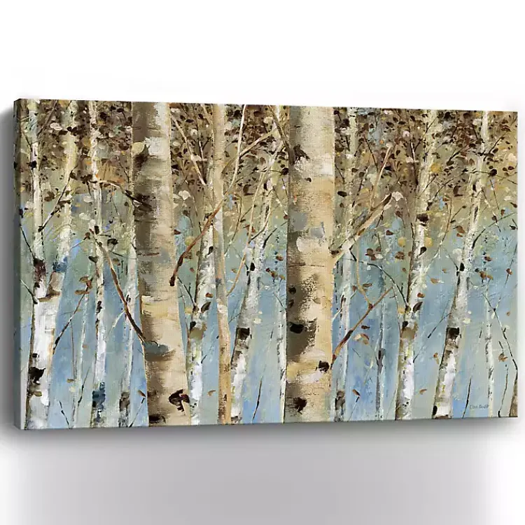 Canvas Art-Kirklands Home White Birch Forest Canvas Art Print, 60x40 in.