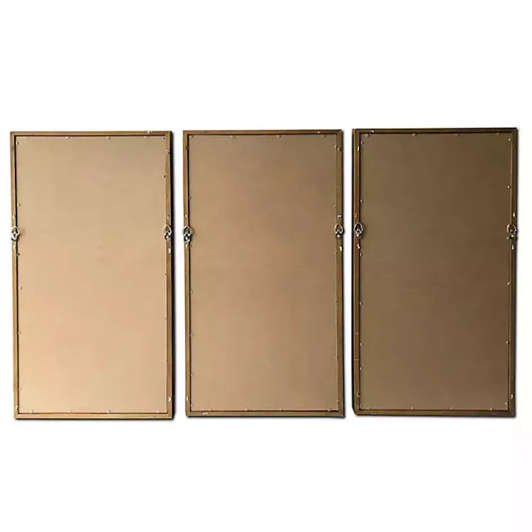 Framed Art-Kirklands Home Blue Branches Framed Canvas Art Prints, Set of 3