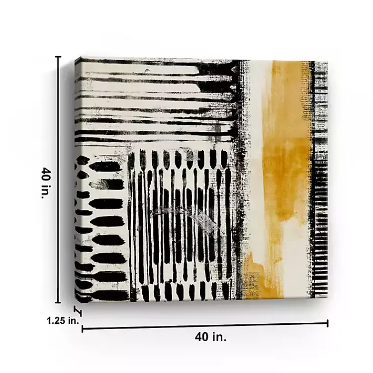 Canvas Art-Kirklands Home No Borders IV Abstract Giclee Canvas Art Print